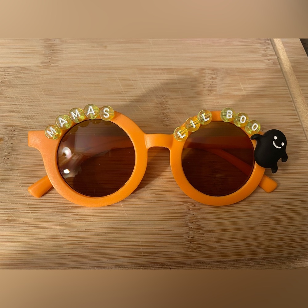 Halloween sunglasses (Mama’s lil boo) toddler/children’s size